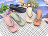 Wholesale Custom Design Ladies Women Sparkling Flip Flops with Women Sandal