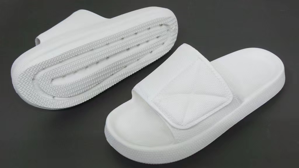 Fashion Sliders Summer Thick Soles Slippers with Velcro