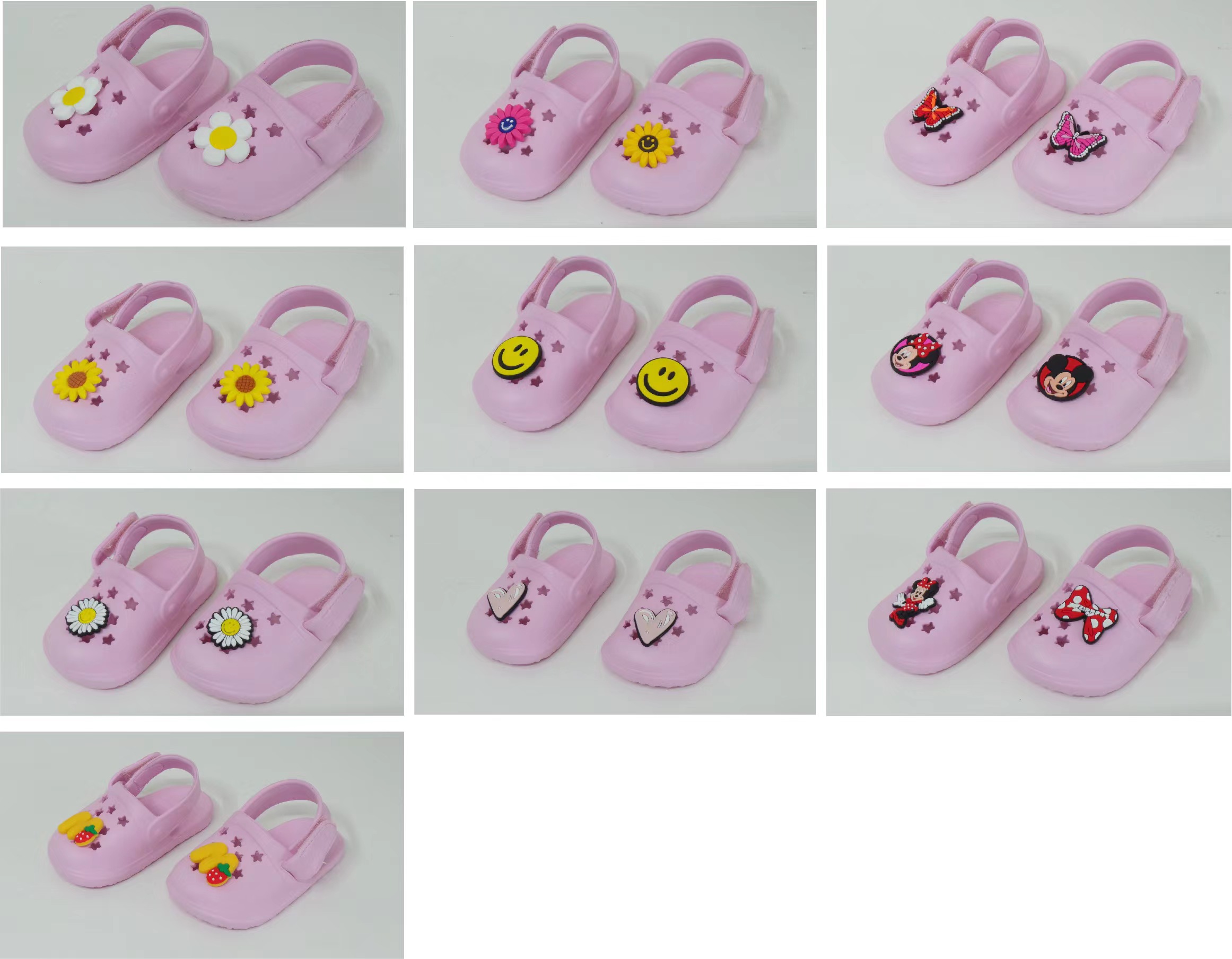Customized Slippers Summer EVA Clogs Children's Kids Slide Sandals