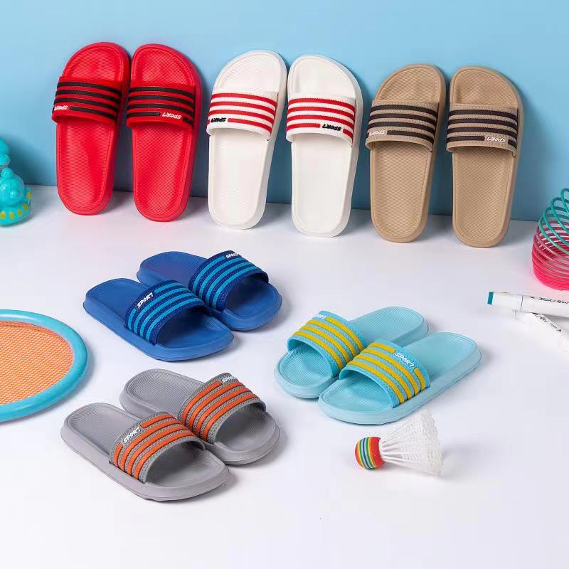 Summer Comfortable Kids Slippers Non-Slip PVC Plastic Bathroom Home Slipper