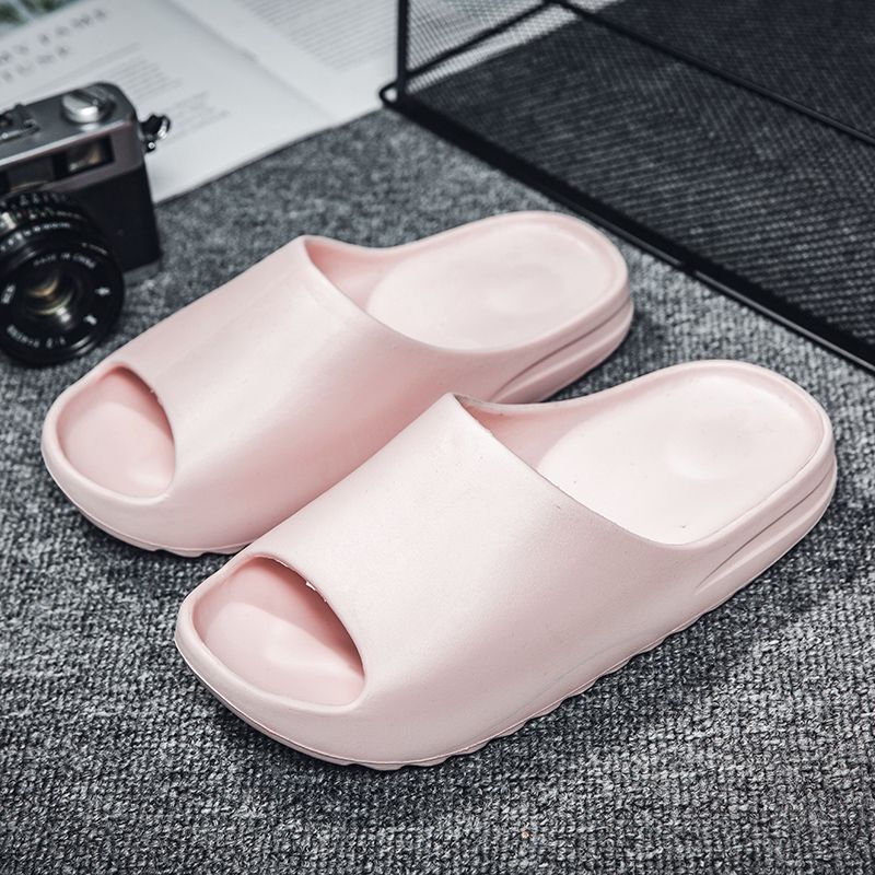 Fresh Color Summer Essentials Bathroom Slippers Bedroom Slippers Black Slipper Shoes for Men