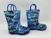 Custom Reusable Kids Rain Boots Waterproof Unique Children Rain Boots for Kids with PVC Hand Lug