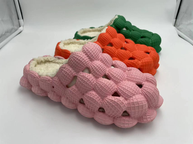 Indoor House Slippers Kids Fashion Warm Flat Slip Comfortable Home Slippers