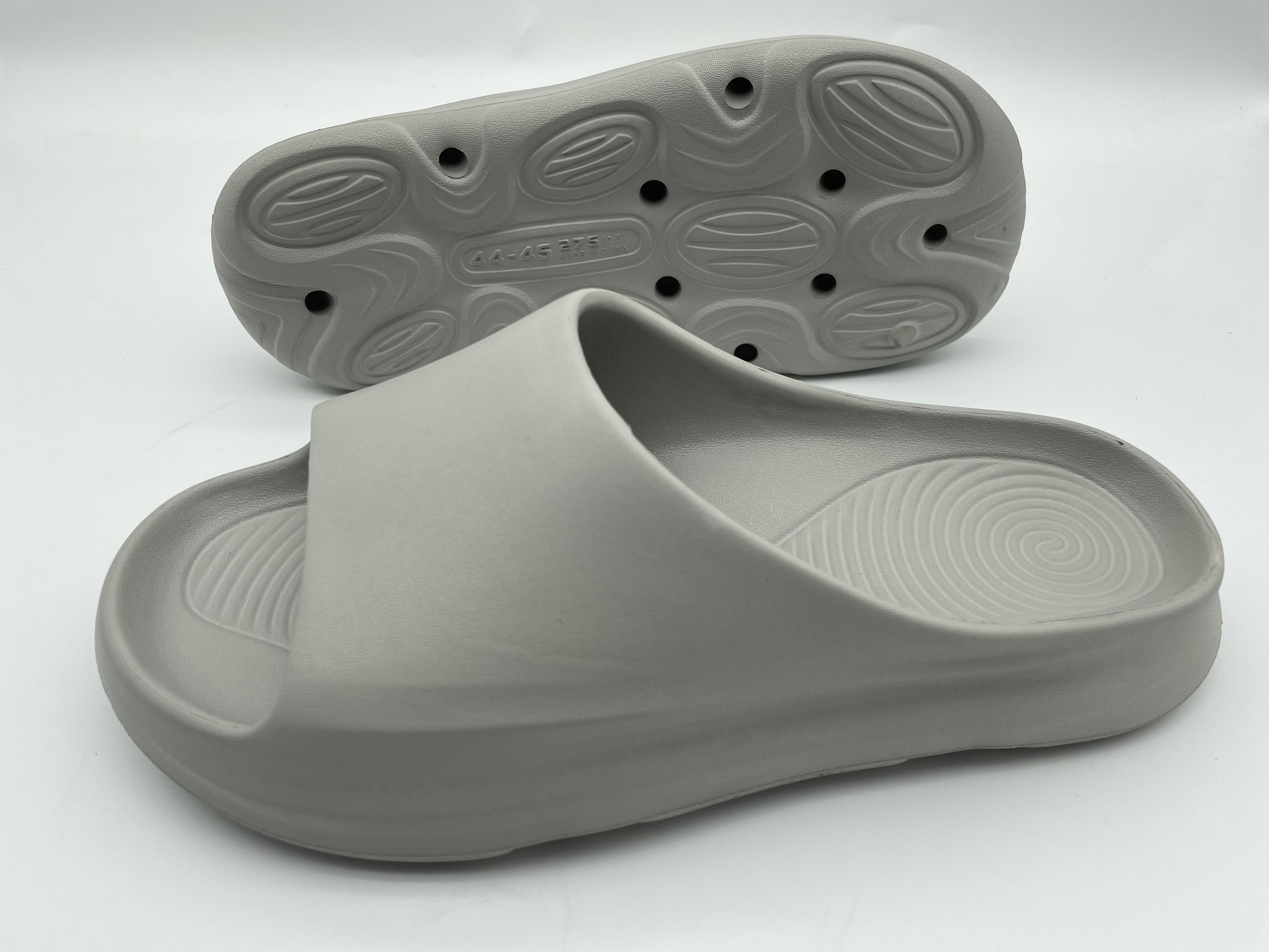 Men Indoor Flat Bathroom Slippers Shoes EVA Beach Soft Waterproof Fashion Slipper
