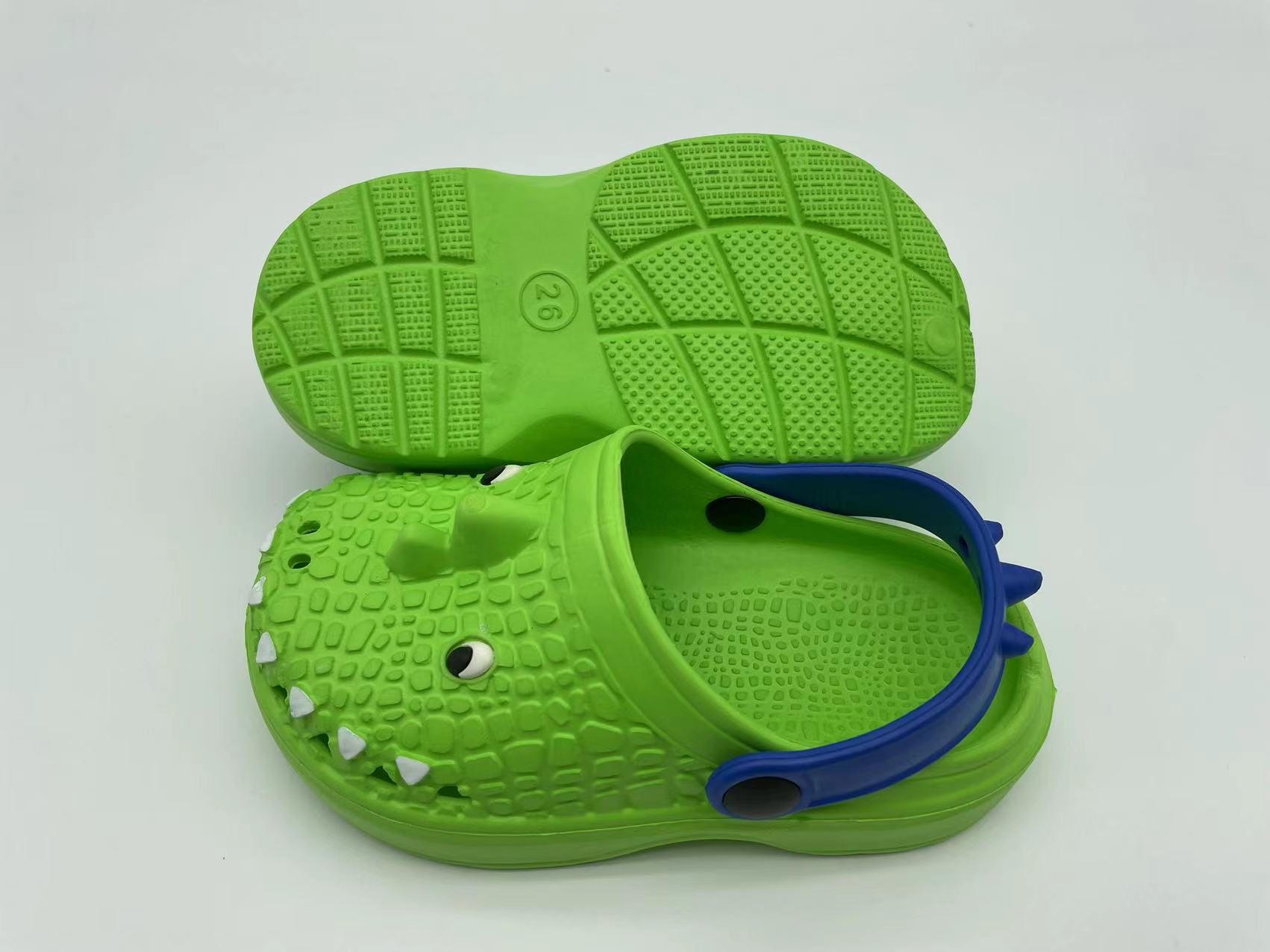 Kid Garden Shoes Sandals Clogs Latest Crocodile Dragon Upper Eva Sole Clogs