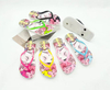 Customized Outdoor New Fashion Simple Flat Beach Thong Slipper PVC Girls Flip Flops