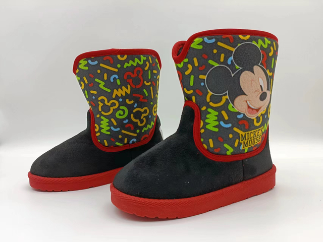 New Winter Thickened Children's Cotton Shoes Fashion Design Girls Children Snow Boots