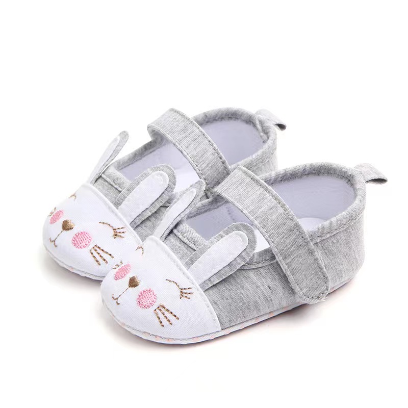 Girl Cotton Soft Sole Toddler Newborn Cartoon Design Baby Shoes