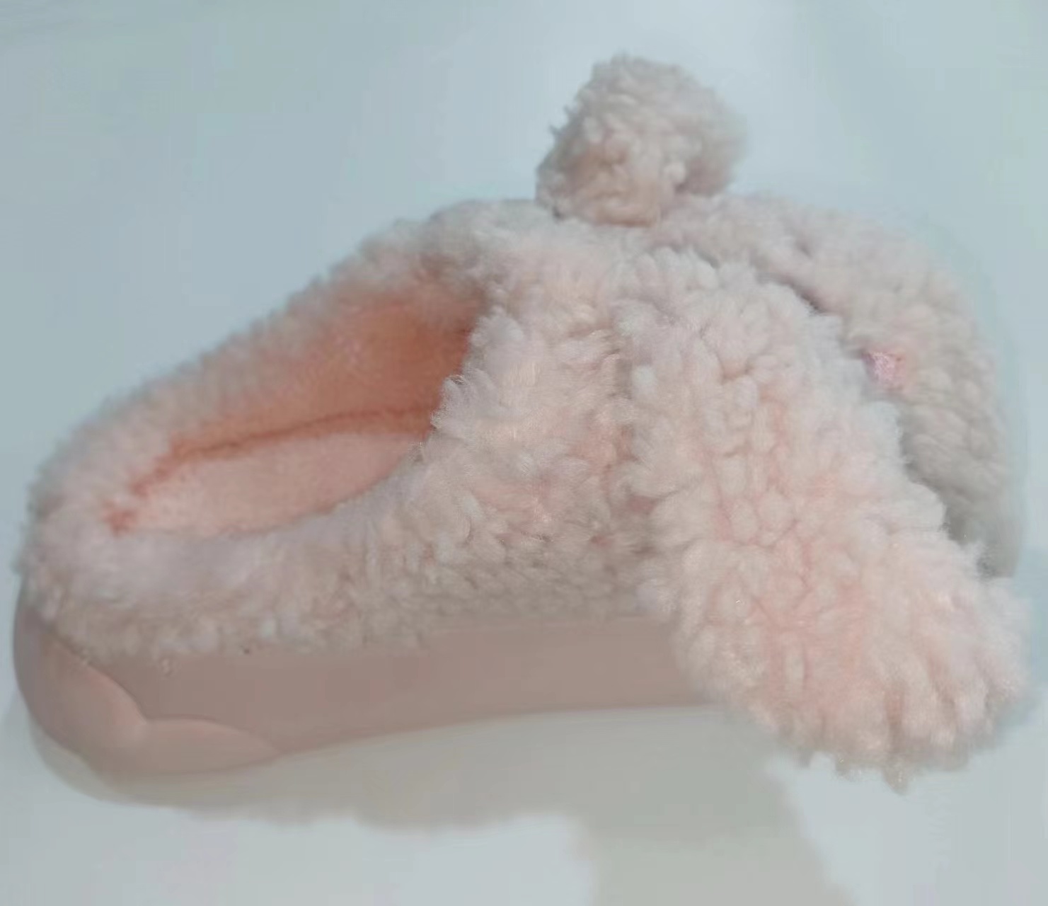 Cotton Slippers Women's Lovely Autumn Winter Cartoon Plush Small Ears Women's Shoes