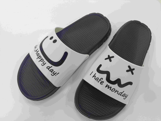 Custom Logo Slippers Men Plain Blank Slide Sandal