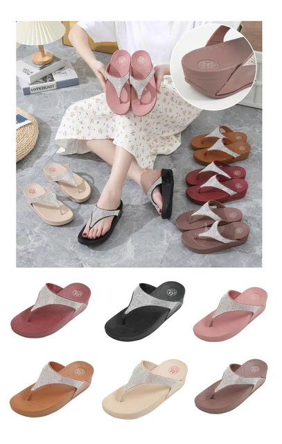 Comfortable Pvc Summer Beach Sandal Outdoor Slipper Flip Flops 