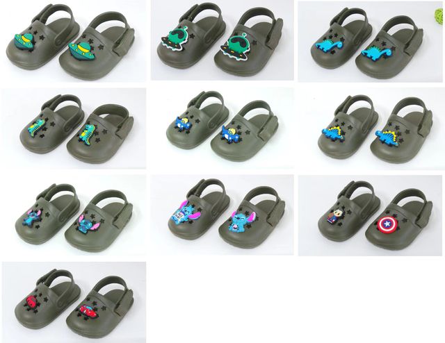 Customized Slippers Summer EVA Clogs Children's Kids Slide Sandals