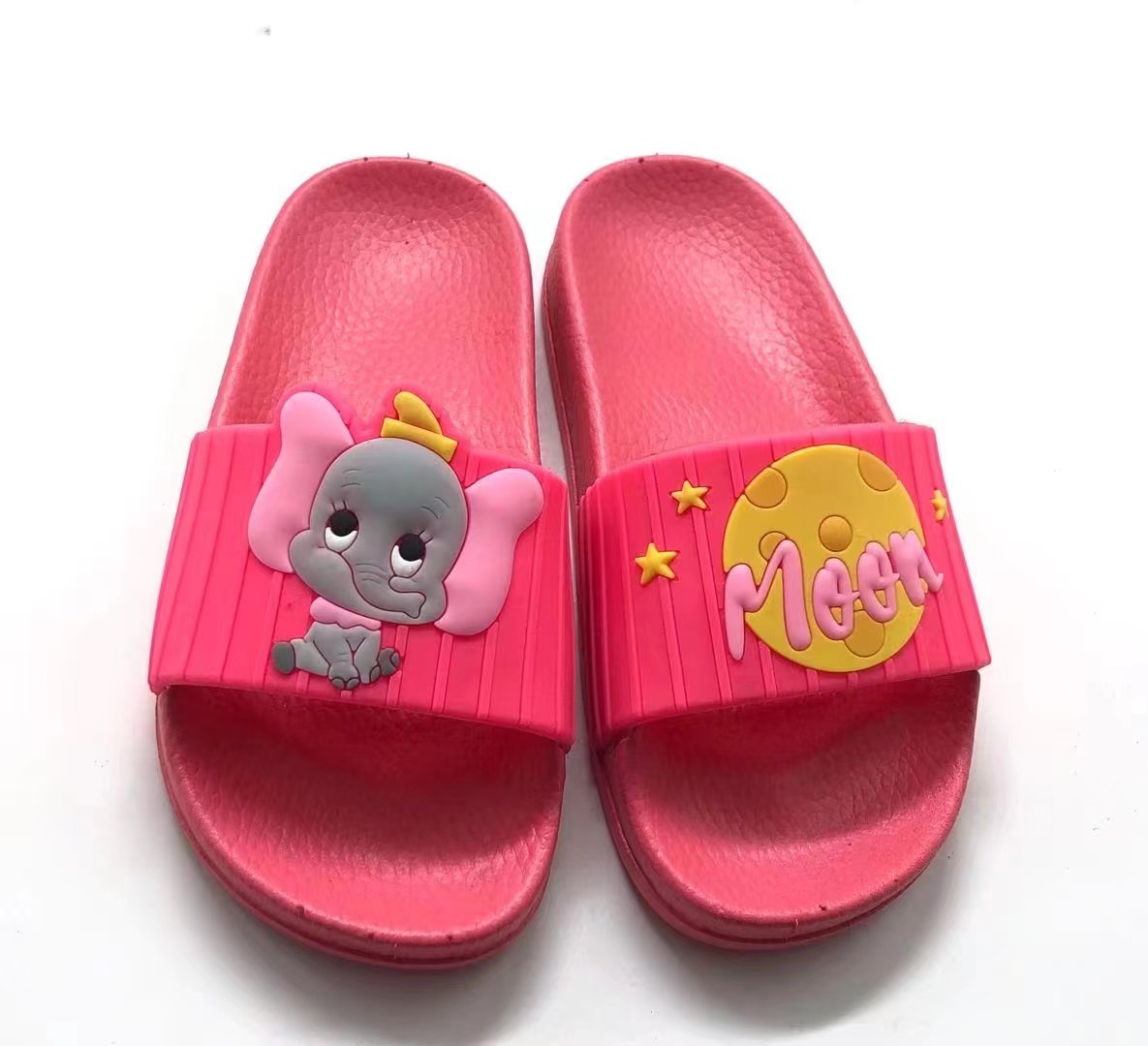 Customized Cartoon Fashion PVC Upper Soft Kids Slipper