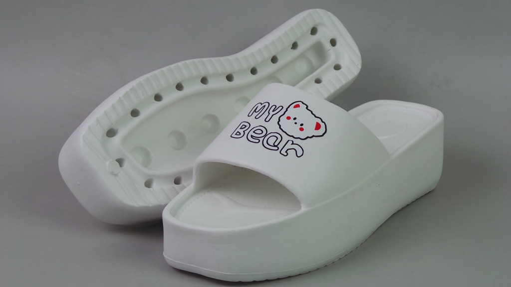 Summer Anti-slip Women House Slides Pure Color Soft Thick Sole EVA Casual Slippers