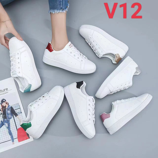 Spring And Autumn White Sports Casual Shoes Student Shoes