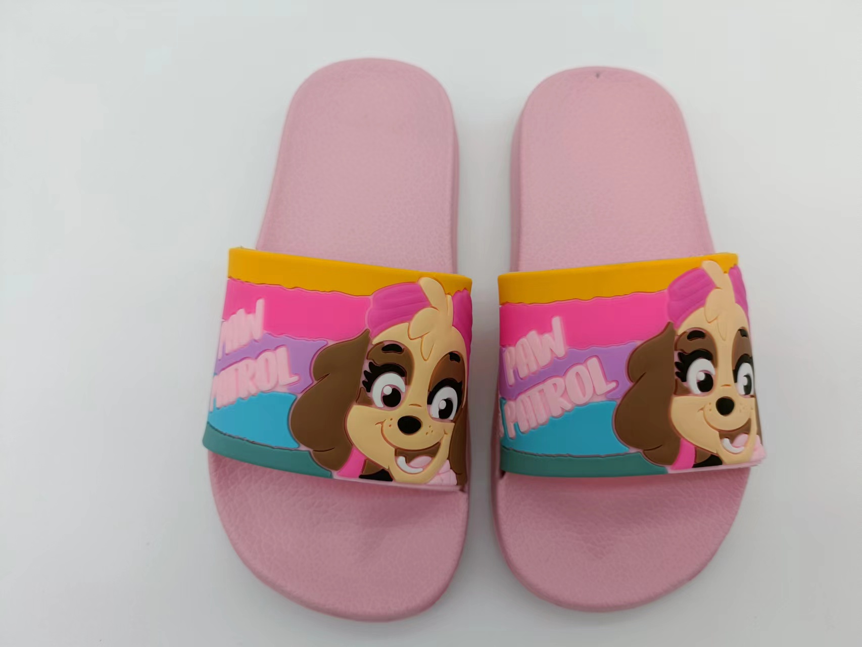 Newest Design Summer Breathable Fancy Soft Creative Cartoon EVA Slippers For Kids with BARBIE Pattern
