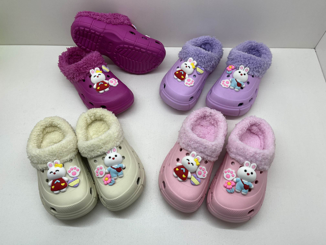 OEM Fashion Trend Warm Garden Clog Shoes Winter EVA Garden Clogs