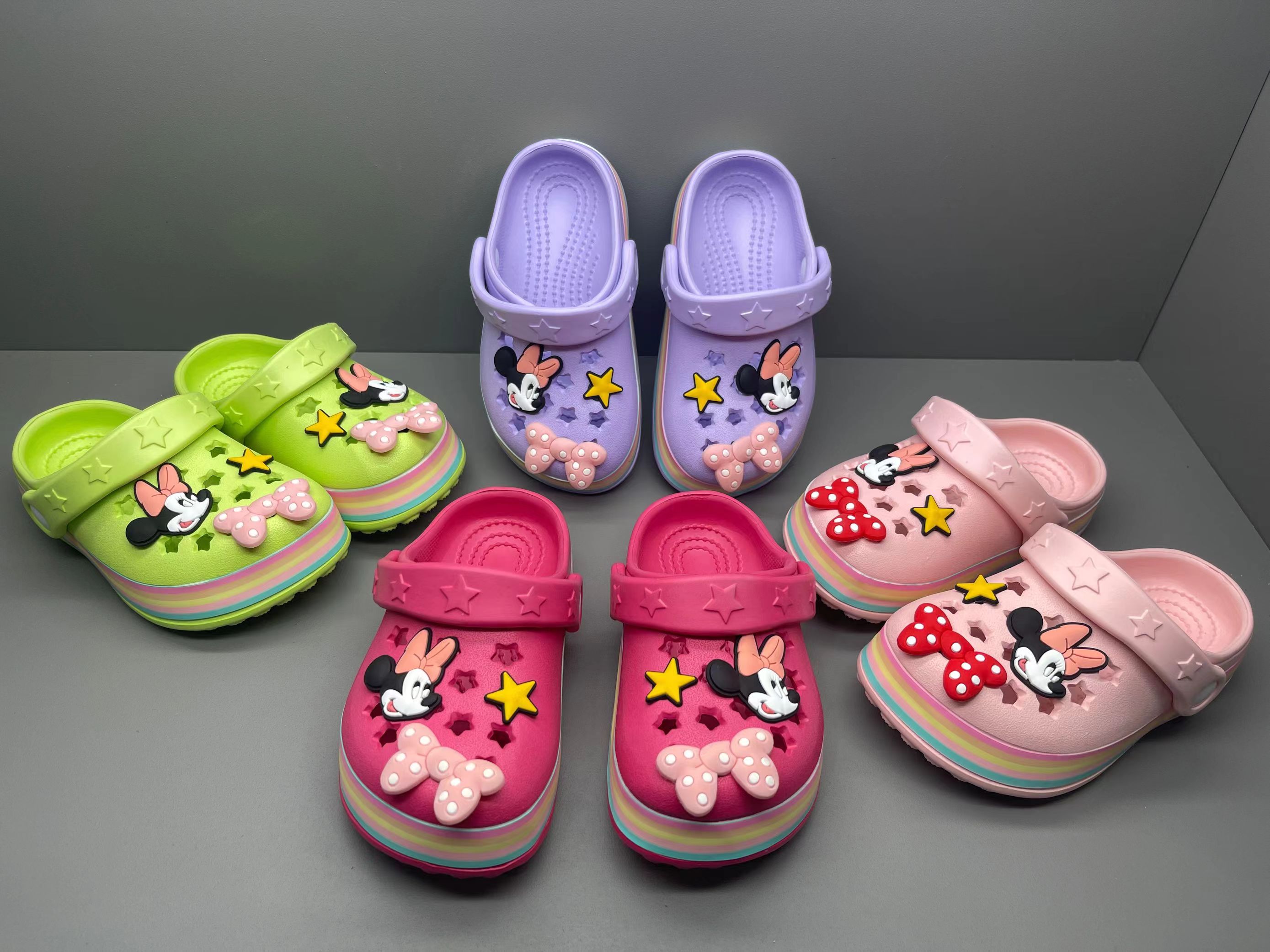 Custom Anti Slip Kids Clogs Shoes Classic Breathable Garden EVA Clogs