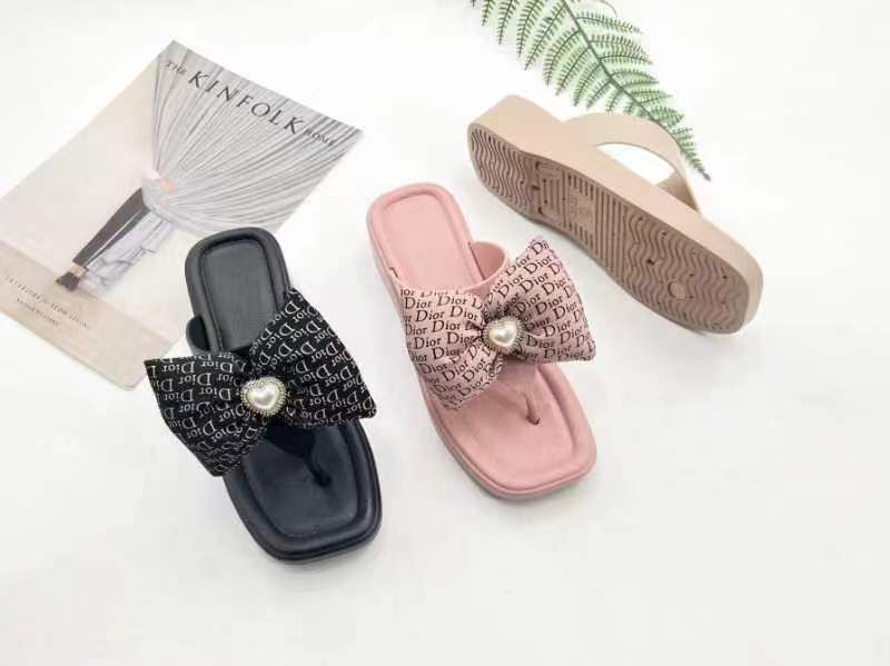 Summer beach Waterproof Breathable PVC women slipper Anti slip Casual slipper