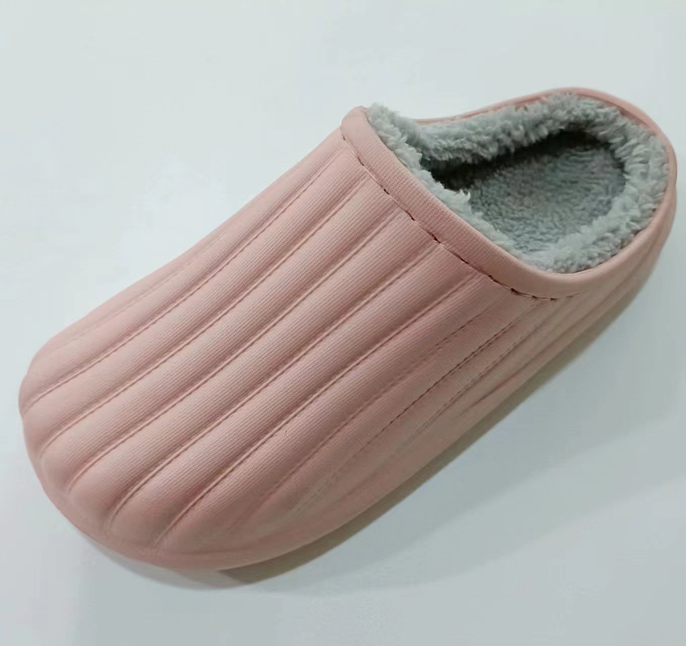 Women's Winter Indoor Plush Waterproof Soled Non Slip Cotton Slippers Shoes