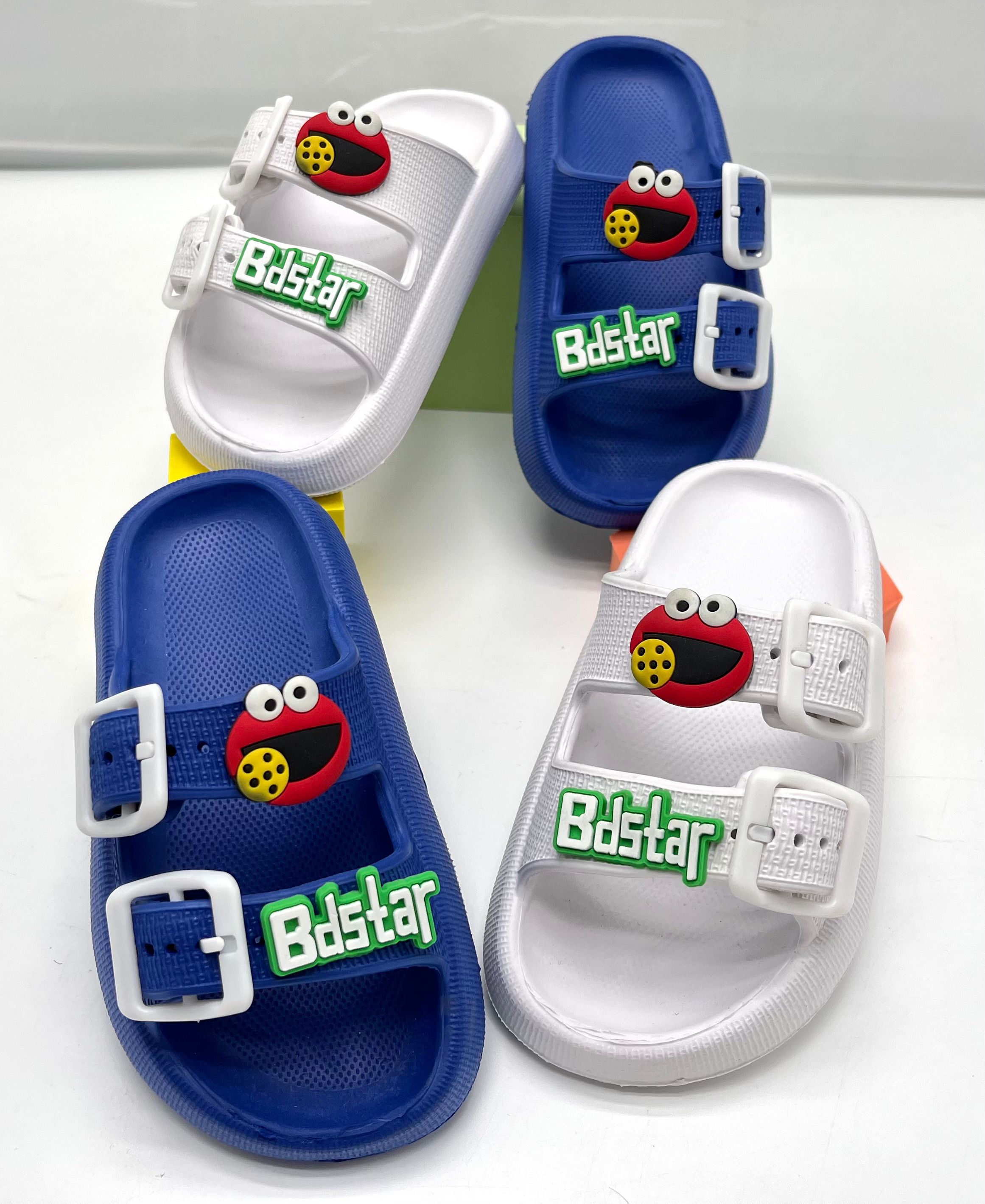Unisex Slippers Boys Girls Slippers Eva Cute Thick Bottom EVA Slipper Shoes Lightweight Slip-On Slippers