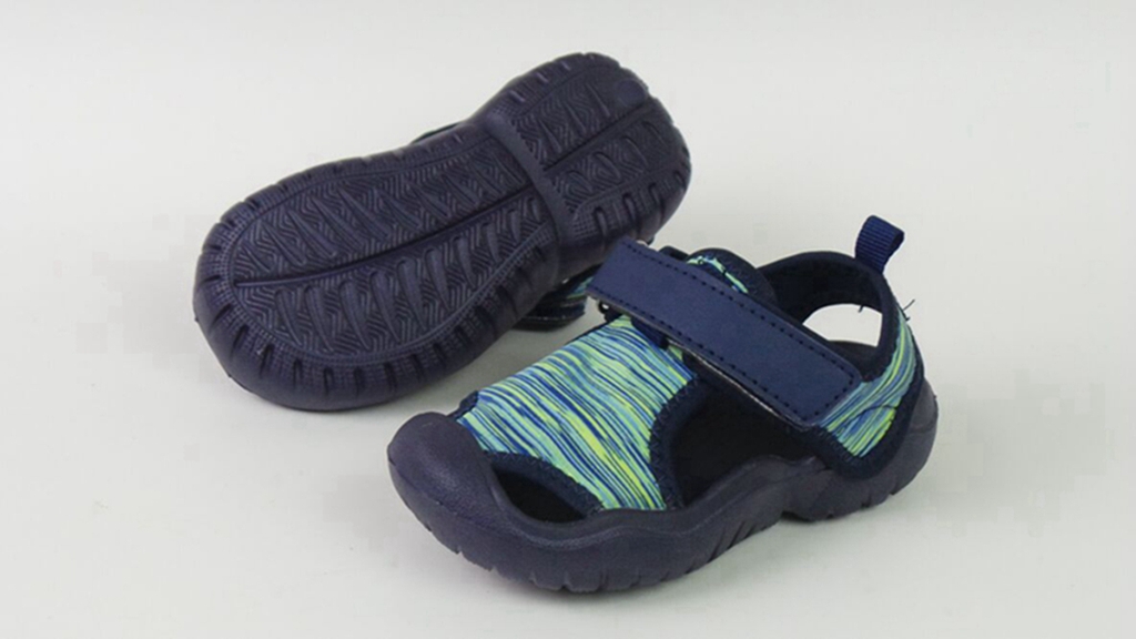 Non Skid Breathable Sandals Elastic Quick Drying Fabric Sports Kids Sandals